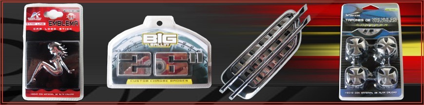 Emblemas y Decoración