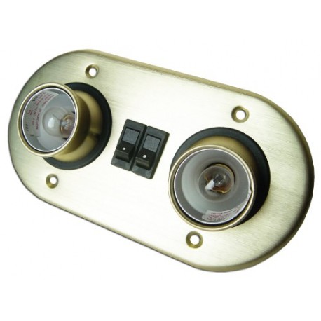 Lámpara Interior Doble