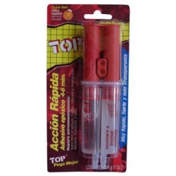 Jeringa Transparente, acción rápida