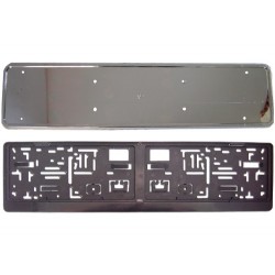 Portaplaca Tipo Europeo