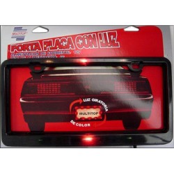 Portaplaca Luz Rotativa