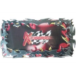 Portaplaca Metálico Tribal