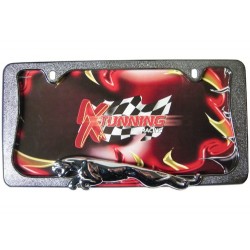 Portaplaca Metálico Puma