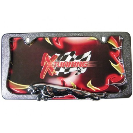 Portaplaca Metálico Puma