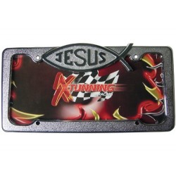 Portaplaca Metálico Jesús