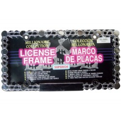 Portaplaca Metálico Dólares
