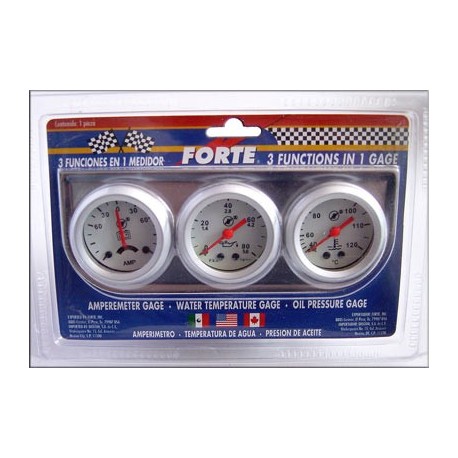 Marcador Triple Mini Cara Blanca