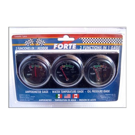 Marcador Triple Mini Cara Negra