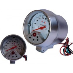 Tacómetro 3" 3/4 Cara Blanca