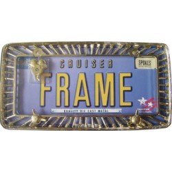 Portaplaca Metálico