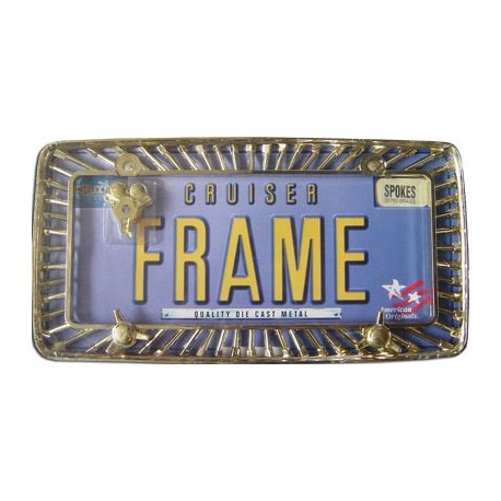 Portaplaca Metálico