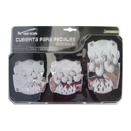 Jgo de Cubrepedal Diablo Crom