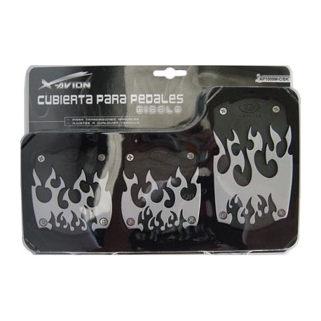 Jgo de Cubrepedal Diablo Gris