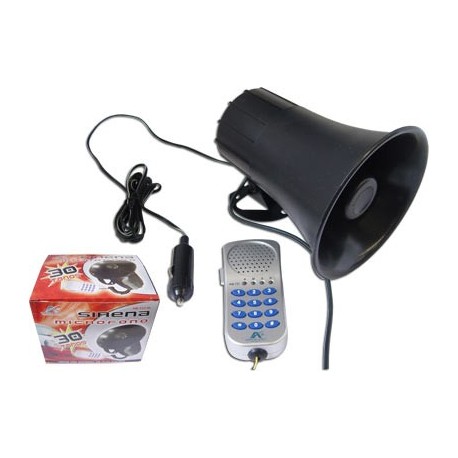 Sirena 30 Tonos con Control