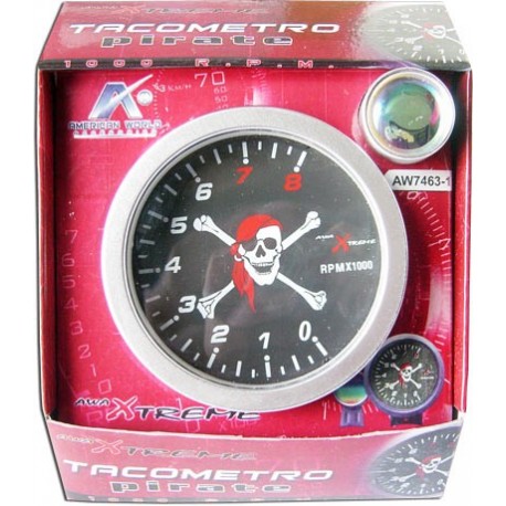 Tacómetro 3” 3/4 Xtreme Pirata