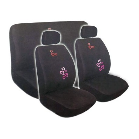 Cubreasiento Corazones