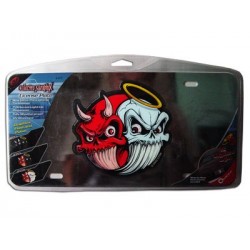 Portaplaca Metalico Redline