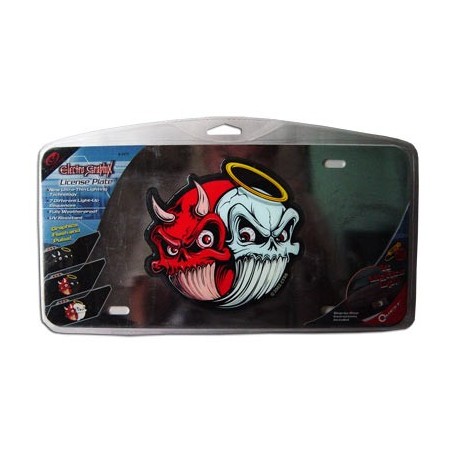 Portaplaca Metalico Redline