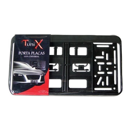 Portaplaca Plástico Tunix