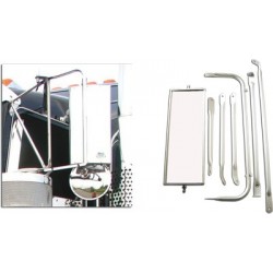 Espejo Aluminio Camión