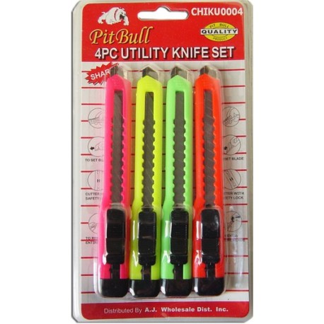 Juego de Cutters 4 Piezas (CHIKU-0004)