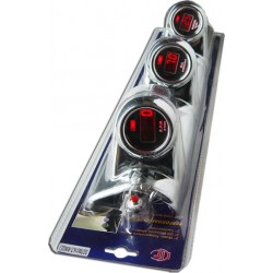 Base Triple al Poste con Marcadores Digitales