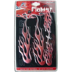 Emblema 3D Flamas