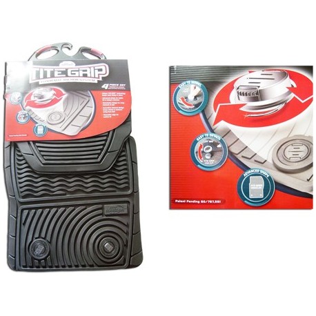 Tapete 4 Piezas Tite Grip Premium