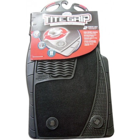 Tapete 2 Piezas Tite Grip, Hule con Alfombra