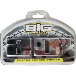 Emblema Cromado Liso 20”