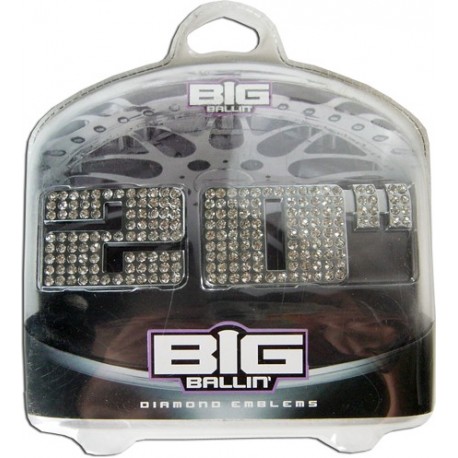 Emblema Cromado Diamantado 20”