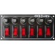 Tablero con 6 Switch
