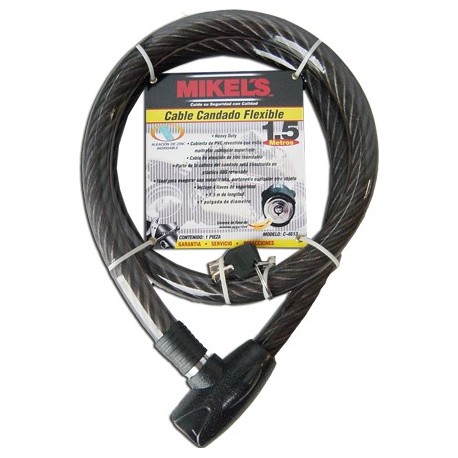 Cable Candado Flexible 1.5m