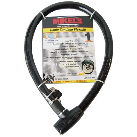 Cable Candado Flexible 1m