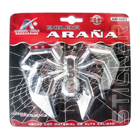 Emblema Araña 3D