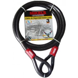 Cable de Seguridad Doble Lazo