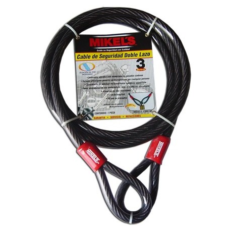 Cable de Seguridad Doble Lazo