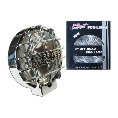 Faro Redondo 6” con Rejilla