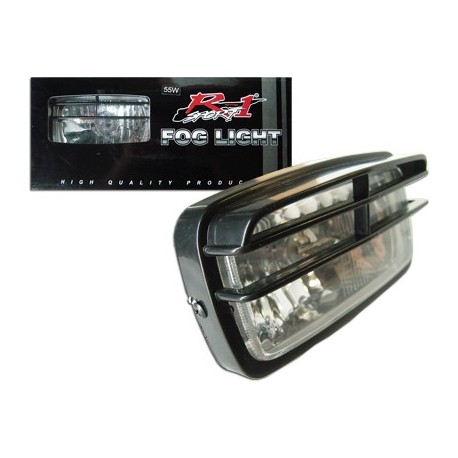 Faro Rectangular Negro