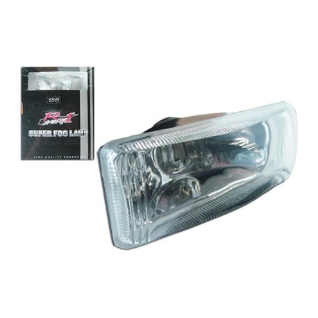 Faro Rectangular Negro