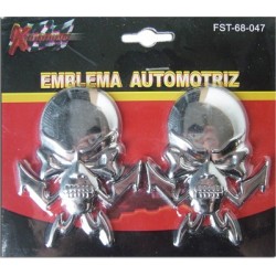 Emblema Decorativo Calavera