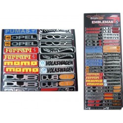 Exhibidor Emblema 50 Piezas