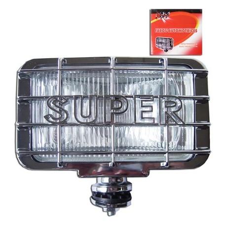 Faro Rectangular Con Rejilla