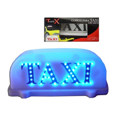Copete para Taxi con LED