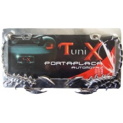 Portaplaca Plástico Escorpión