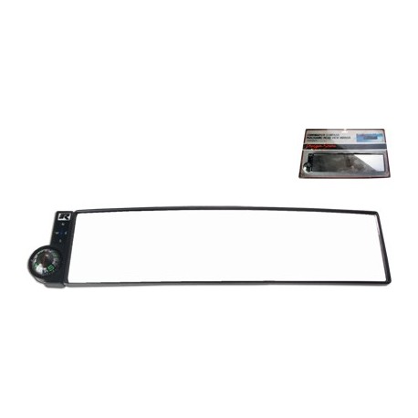 Espejo Retrovisor 11” con Brújula