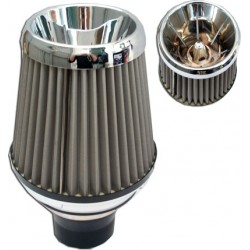 Filtro Alto Flujo Lavable Cromado