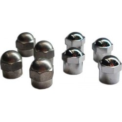 Tapón para Válvula Cromado y Alum.