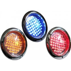 Plafón Redondo Cromado 52 LED