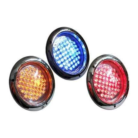 Plafón Redondo Cromado 52 LED